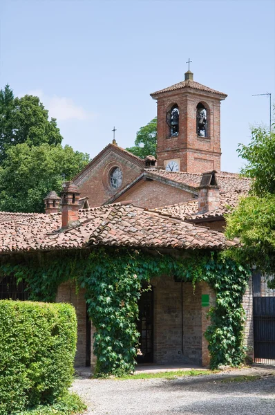 St. Martino church. Rivalta. Emilia-Romagna. Italy. — Stock Photo, Image