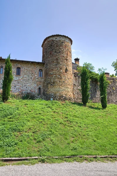 Slottet av rivalta. Emilia-Romagna. Italien. — Stockfoto