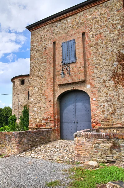 Castelo de Agazzano. Emilia-Romagna. Itália . — Fotografia de Stock