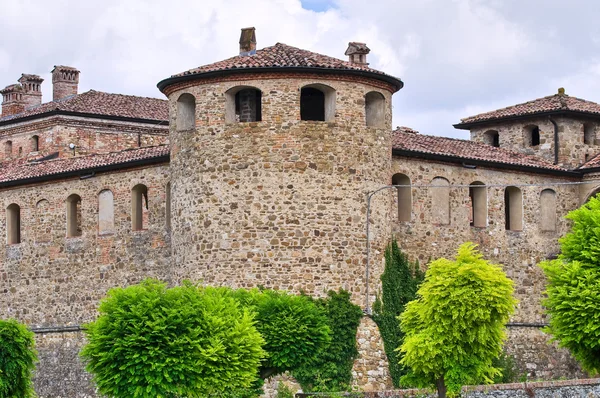 Castillo de Agazzano. Emilia-Romaña. Italia . — Foto de Stock