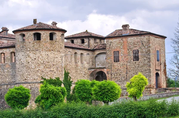 Κάστρο της agazzano. Εμίλια-Ρομάνια. Ιταλία. — Φωτογραφία Αρχείου