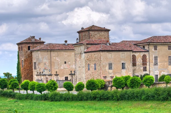 Schloss von agazzano. Emilia-Romagna. Italien. — Stockfoto