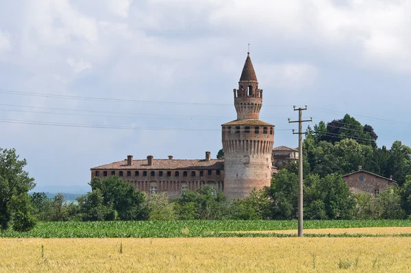 Rivalta 的城堡。艾米利亚-罗马涅。意大利. — 图库照片
