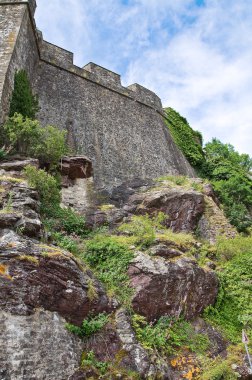 bardi, Castle. Emilia-Romagna. İtalya.