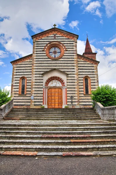 Aziz savino Kilisesi. rezzanello. Emilia-Romagna. İtalya. — Stok fotoğraf