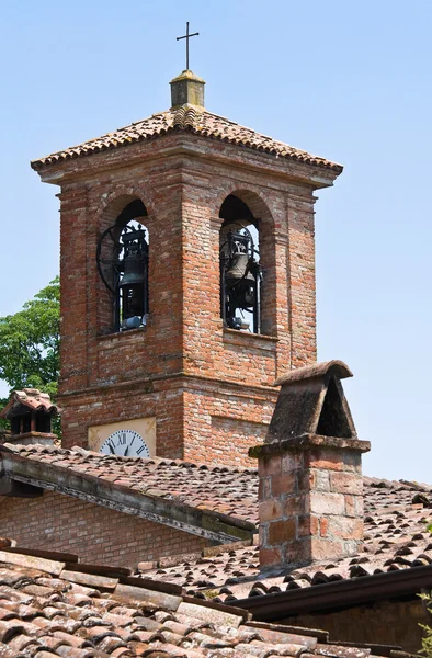 Igreja de São Martinho. Rivalta. Emilia-Romagna. Itália . — Fotografia de Stock