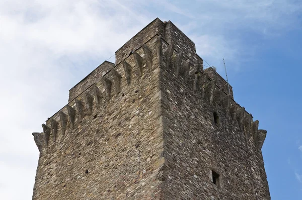 Slottet av bardi. Emilia-Romagna. Italien. — Stockfoto