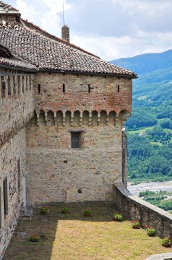 bardi, Castle. Emilia-Romagna. İtalya.