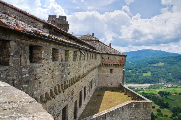 Bardi, Castle. Emilia-Romagna. İtalya. — Stok fotoğraf