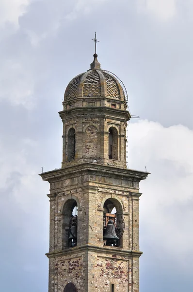 Iglesia de San Giovanni Battista. Bardi. Emilia-Romaña. Italia . — Foto de Stock