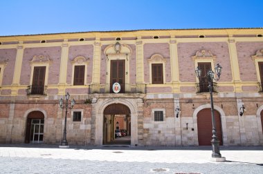 Piskoposun Sarayı. Lucera. Puglia. İtalya.