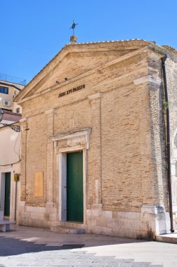 Kilise aziz Antonio azaltmak. Lucera. Puglia. İtalya.