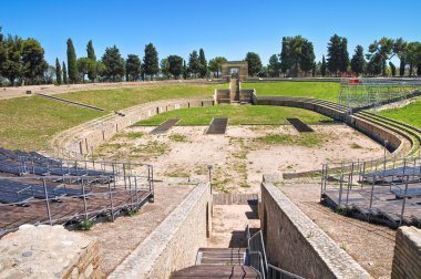 Amphitheatre of Lucera. Puglia. Italy.