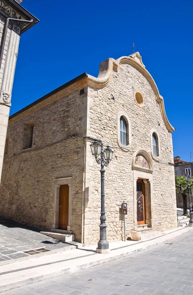 Kościoła annunziata. Pietramontecorvino. Puglia. Włochy. — Zdjęcie stockowe
