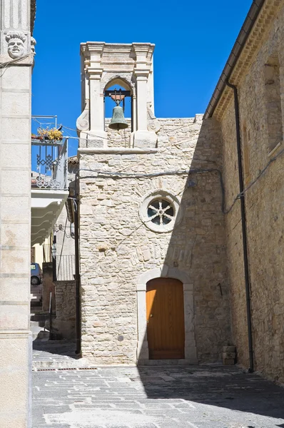 Iglesia de Annunziata. Pietramontecorvino. Puglia. Italia . — Foto de Stock