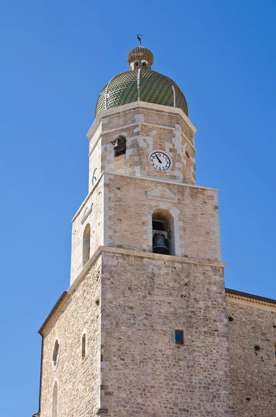 Madre Iglesia. Pietramontecorvino. Puglia. Italia . —  Fotos de Stock