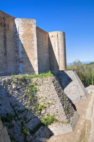 Burg Lucera. Apulien. Italien. — Stockfoto