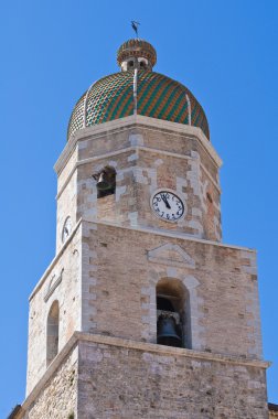 Mother Church. Pietramontecorvino. Puglia. Italy. clipart