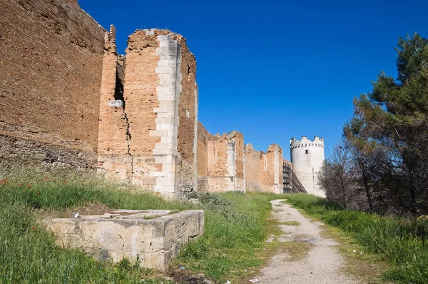 stock image Castle of Lucera. Puglia. Italy.