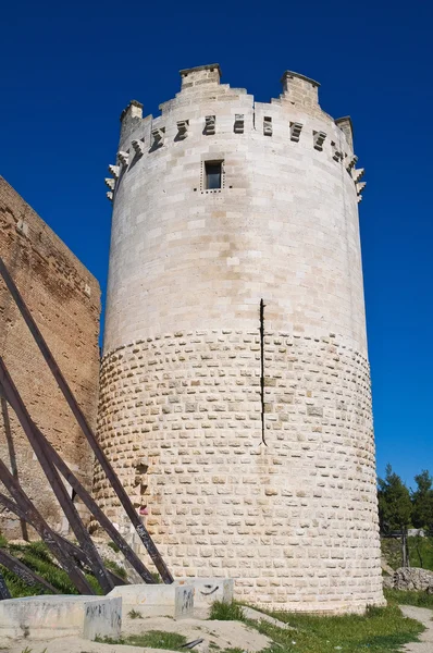 Burg Lucera. Apulien. Italien. — Stockfoto