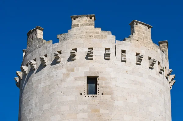 Torre de la Reina. Castillo de Lucera. Puglia. Italia . — Foto de Stock