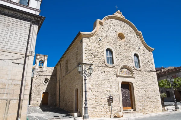 Église d'Annunziata. Pietramontecorvino. Pouilles. Italie . — Photo