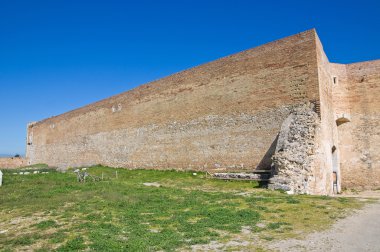 lucera Castle. Puglia. İtalya.