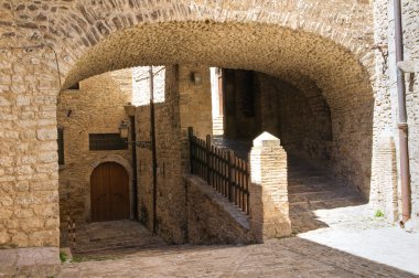 alleyway. pietramontecorvino. Puglia. İtalya.