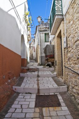 alleyway. pietramontecorvino. Puglia. İtalya.