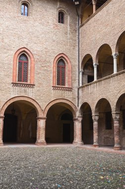 Rocca sanvitale. fontanellato. Emilia-Romagna. İtalya.