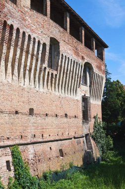 roccabianca Kalesi. Emilia-Romagna. İtalya.