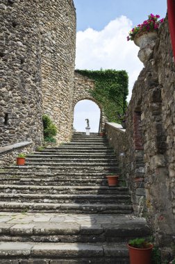 compiano Castle. Emilia-Romagna. İtalya.