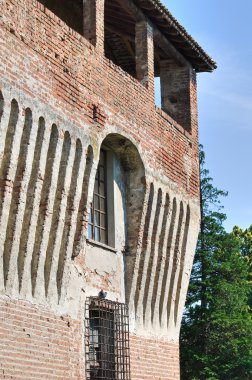 roccabianca Kalesi. Emilia-Romagna. İtalya.