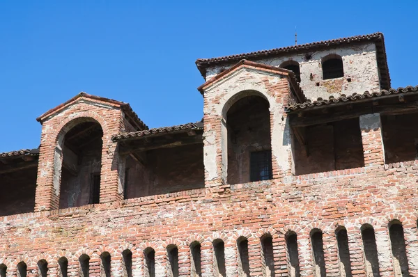 Castle of Roccabianca. Emilia-Romagna. Italy. — Stock Photo, Image