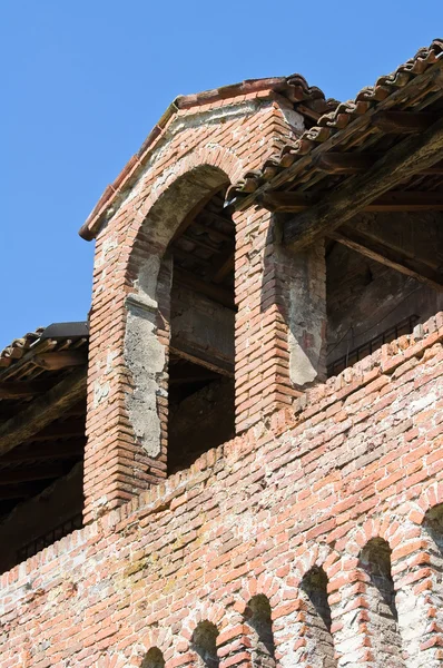 Castillo de Roccabianca. Emilia-Romaña. Italia . — Foto de Stock
