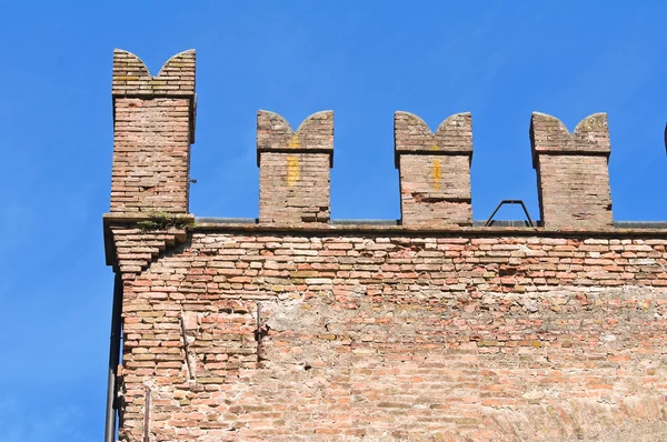Крепость Росси в Сан-Секондо Парменсе. Эмилия-Романья. Италия . — стоковое фото