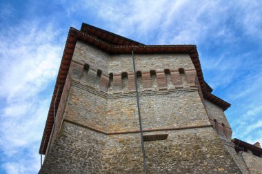 felino Kalesi. Emilia-Romagna. İtalya.