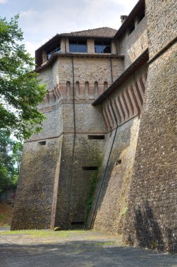 felino Kalesi. Emilia-Romagna. İtalya.