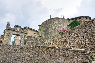 compiano Castle. Emilia-Romagna. İtalya.