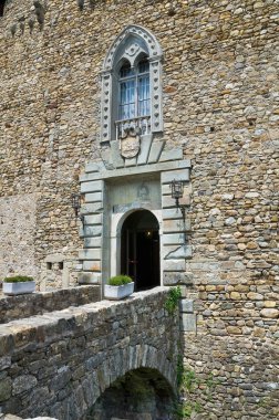 compiano Castle. Emilia-Romagna. İtalya.