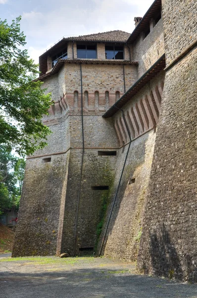 Burg von Felino. Emilia-Romagna. Italien. — Stockfoto