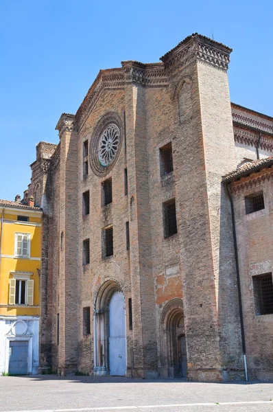 St. francesco al prato Kościoła. Parma. Emilia-Romania. Włochy. — Zdjęcie stockowe
