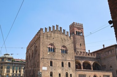 Enzo'nun Sarayı king. Bologna. Emilia-Romagna. İtalya.