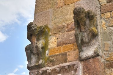 Parish Kilisesi fornovo di Taro. Emilia-Romagna. İtalya.