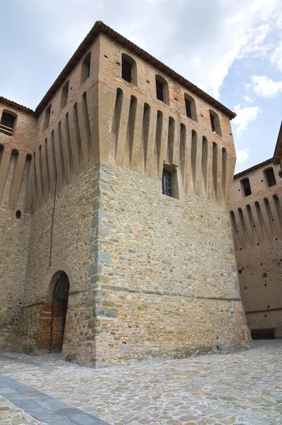 Hrad varano de' melegari. Emilia-Romagna. Itálie. — Stock fotografie