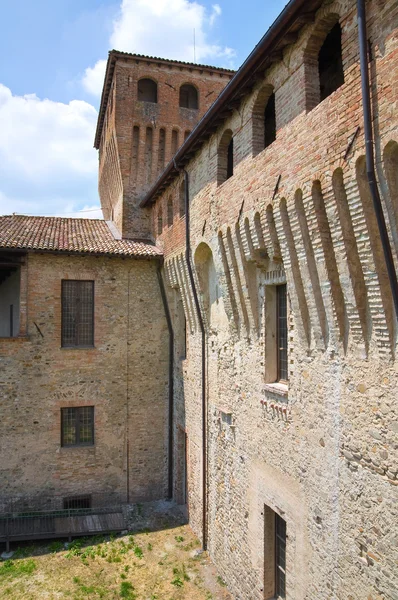 Kasteel van torrechiara. Emilia-Romagna. Italië. — Stockfoto
