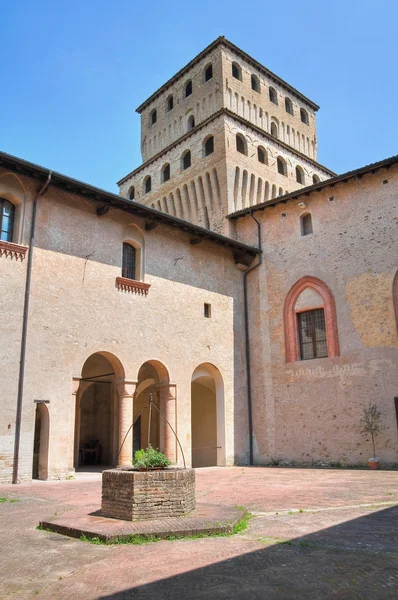 Castelo de Torrechiara. Emilia-Romagna. Itália . — Fotografia de Stock