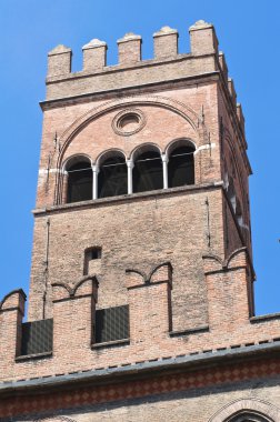 Aro kulesi. Bologna. Emilia-Romagna. İtalya.