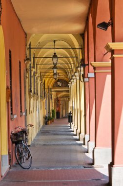 alleyway. cento. Emilia-Romagna. İtalya.