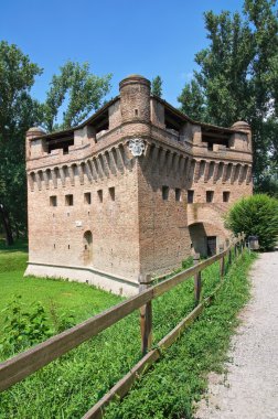 Kale rocca stellata. bondeno. Emilia-Romagna. İtalya.